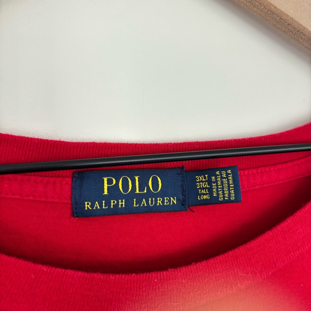 POLO Ralph Lauren USA Hockey Bear Red T-Shirt Olympics 3XLT - Picture 4 of 9